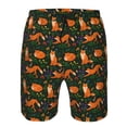 thumbnail image 3 of Logiee Cute Little Foxes Print Mens Swim Trunks Quick Dry Board Shorts,Breathable Hawaii Beach Shorts Swimwear Bathing Suits-Small, 3 of 6