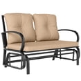 thumbnail image 1 of Outsunny 2-Person Outdoor Glider Chair, Patio Double Rocking Loveseat, 1 of 10