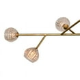 thumbnail image 3 of Renwill LPC4085 53 in. Damas 8 Light Antique Gold Pendant Ceiling Light, 3 of 3