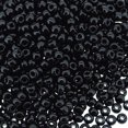 thumbnail image 3 of Perles de Semences Rondes YWC Taille 8/0 Tube 22g Opaque Noir, 3 of 4