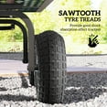 thumbnail image 4 of Outsunny 10" Pneumatic Dolly Wheels, Set of 4 for Carts, Sack Trucks Black, 4 of 10