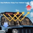 thumbnail image 5 of FUIALDOLG Car Windshield Sunshade Hunting Buck Deer, Blocks Sun Visor Protector Foldable Sun Shield Keep Your Vehicle Cool, Fits Windshields of Car Off-road Vehicle, 5 of 7