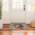 thumbnail image 3 of Yayeee Doormat for Inside 20"x32" Absorbent Low-Profile Washable Non-Slip Rubber Backed Entryway Rug, Yellow Dog Artist, 3 of 8