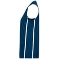 thumbnail image 4 of Augusta Sportswear S Womens WINNING STREAK RACERBACK JERSEY Navy/White 1182, 4 of 5