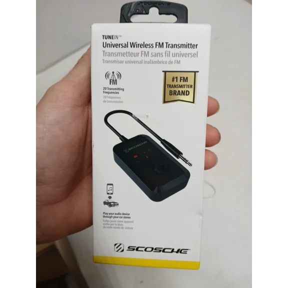 Scosche Tunein Universal Wireless Fm Transmitter Fmta-Xs