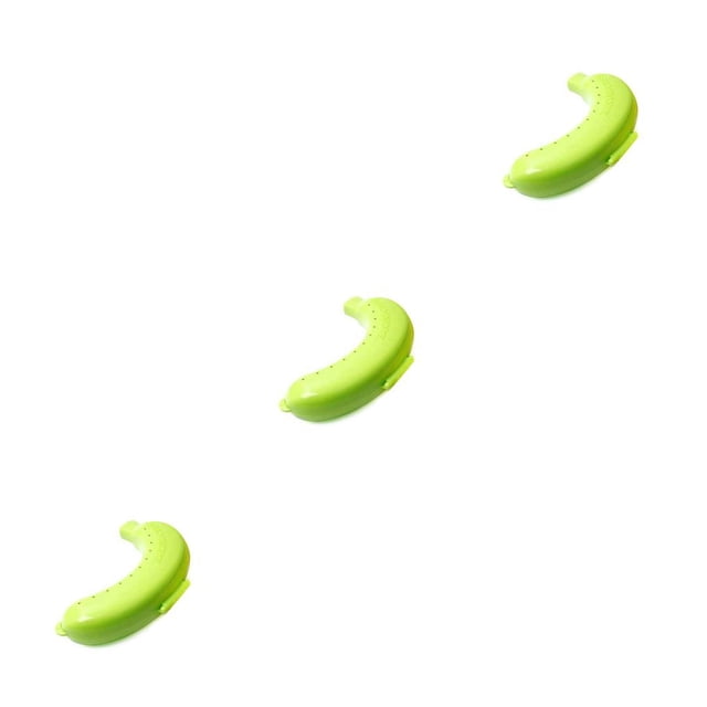 Bearachild Banana Storage Box Plastic Lovely Anti-extrusion Holder Multifunctional Anti-squeezing Case Outdoor Saver Travel Protector Type1 NO1