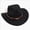 A174-Black, variant on Children Winter Hats Childrens Western Cowboy Hat Parent Child Feather Top Hat Hat Sun Hat Ski Hat,3-8 Years,A174-Black