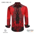 thumbnail image 1 of Camisa Para Hombre Moda Elegante Marca Pavini Con Piedras 2, 1 of 1