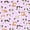 Lavender Purple, variant on Manfei Cute Dalmatian Twin Fitted Sheet, Puppy Dog Paw Bedding, Light Blue, 2pcs, 1 Fitted Sheet and 1 Pillowcase