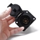 thumbnail image 2 of WORGEOUS 1 par de 12 V y 7 vías, adaptador de conector de luz de remolque redondo RV, enchufe y enchufe, adaptador de conector de enchufe con enchufe de EE. UU., 2 of 8