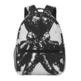 thumbnail image 1 of Lsque Sac à Dos Décontracté Motif Pieuvre Encre Abstraite pour École, Travail, Voyage – Sangles Réglables, Multiples Compartiments – Design Ergonomique, Compatible avec Ordinateurs Portables et Tablettes-Taille Unique, 1 of 5