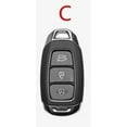 thumbnail image 2 of For Hyundai Tucson Santa Fe Rena Sonata Elantra Creta Ix35 Ix45 I10 I30 I40 Smart Key Case Cover Auto Accessories, 2 of 12