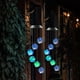 thumbnail image 4 of Decoración del hogar, decoración de habitaciones, decoración de paredes, luces de cadena azules, luces de carillón de viento con energía solar, luces de decoración para exteriores impermeables, ilumin, 4 of 6