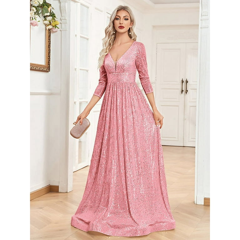 High neck dress for wedding guest 2025