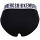 thumbnail image 3 of BIKKEMBERGS Calzoncillos para Hombre, paquete de 3 - TRI-PACK BRIEFS, Algodón elástico, Logotipo en cintura Negro M (Medium), 3 of 3