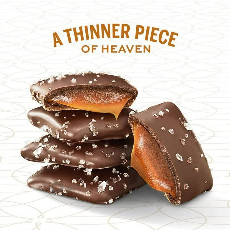 Sanders® Milk Chocolate Sea Salt Caramel Pecan Clusters Bag, 7 Oz