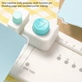 thumbnail image 3 of Punch Board, High Efficiency Multifunctional Tag Punch Board Easy To Operate 4 Widths  for Scrapbook, 3 of 7