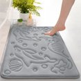 thumbnail image 4 of Suncoda Bathroom Rugs, Soft Memory Foam Bath Mat - Non Slip Absorbent Thick Bath Matt, Rubber Back Shower Rug, Toilet Mats Bath, Mats for Bathroom Floor Toilet, Door Mat Washable, 4 of 6