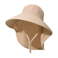 thumbnail image 6 of HONHUZH Summer Hats Womens Wide Brim Sun Hat With Windproof Chin Strap UPF 50 Summer Fishing Hat, 6 of 6