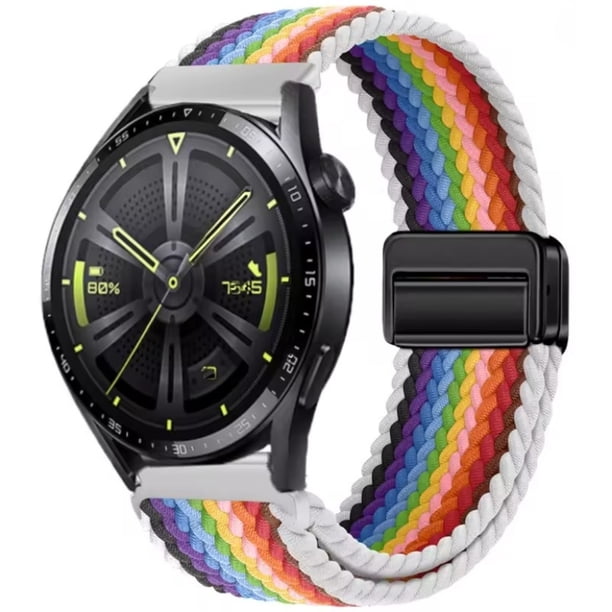 Correa de Nylon Trenzado para Huawei Watch GT6/GT5/GT4/GT3, 5/4/3 Pro 22mm