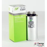 TRANE SF Run Capacitor - 35 MFD (MicroFarad) 370/440 Volts - (1 Pack) - Run Capacitor (Oval) - for Motors, Fans or AC Compressors (Replaces other Brands Run Capacitors)