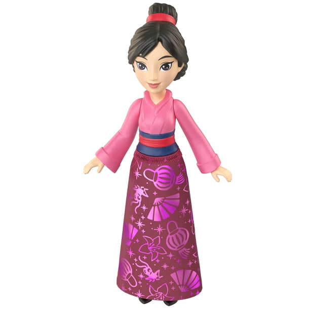 mulan pink dress Disney Q Posket [Pink Dress] The sheer shawl is just like the one she wore to go see the matchmaker Disney Store Princess Mulan Ballerina