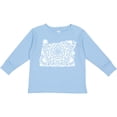 thumbnail image 3 of Inktastic Oregon Silhouette Mandala Boys or Girls Long Sleeve Toddler T-Shirt, 3 of 5
