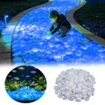 thumbnail image 1 of Glowing Stones for DIY Luminous Pebbles Garden Night Light Glow in Dark Rocks Home Decorative Aquarium Terrarium, 1 of 3