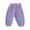 Purple, variant on Baby Girls Summer Sweatpants Boys Wide Leg Elastic Waist Loose Fit Joggers Pants Spring Casual Athletic Pant