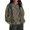 #09_Gray, variant on Women's Oversized Hoodies Camo Hooded Sweatshirts Long Sleeve Jackets with Pocket Maple Leaf Pullover Casual Tops Basic Shirts for Winter