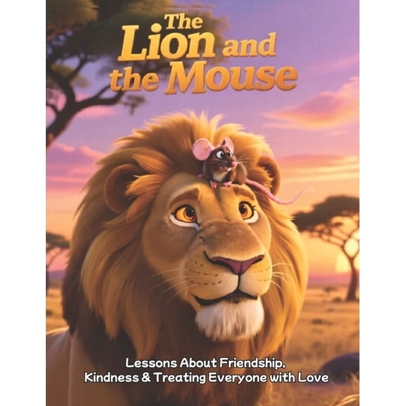 Children Educational Stories The Lion and the Mouse: Lessons about friendship, kindness and treating everyone with love: A Heartwarming Tale of Kindn, Book 4, (Paperback)