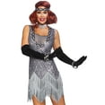 thumbnail image 3 of Leg Avenue Women's 2 PC Roaring Roxy Costume, 3 of 4