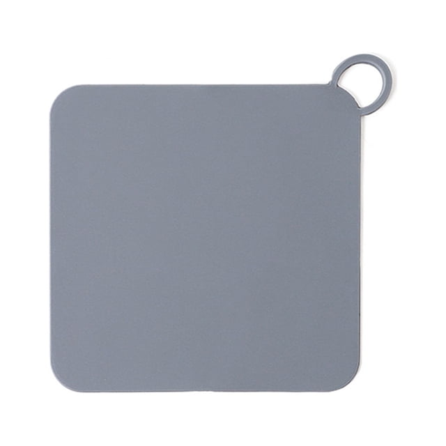 Gris pequeña cubierta de drenaje de suelo de alcantarillado desodorante baño estera desodorante de silicona cocina baño inodoro estera para drenaje de suelo de silicona ANGGREK Otros
