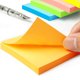 thumbnail image 3 of Notas adhesivas 2" x 2" Blocs autoadhesivos de colores brillantes 6 blocs/paquete de 100 hojas/bloc total 600 hojas Zhivalor CWY-1454, 3 of 5