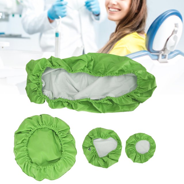Juego De 4 Fundas Protectoras Para Silla Impermeable De PU, Sin Lavado, Funda Protectora Duradera A Prueba De Polvo Para Clínicas Dentales, Verde, Rosa, Rojo, M L