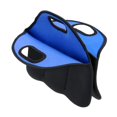 thumbnail image 2 of Bolsa de mano para transportar vino, portabotellas de vino, bolsa para transportar bebidas, bolsa térmica para vino, bolsa protectora de vino para azul oscuro, 2 of 8