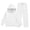 White, variant on UACY Girls Tracksuit Set, Solid Full Zip Hoodie & Wide Leg Sweatpants 2 Piece Sweatsuit, Teen Girls Casual Plain Hooded Sportswear Outfit (Khaki, 5-6 Years)