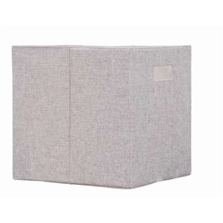 allen + roth (13-in W x 13-in H x 13-in D) Gray Fabric Collapsible