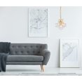 thumbnail image 2 of Elegant Lighting Toureg 12" 3 Light Royal Crystal Chandelier, 2 of 6