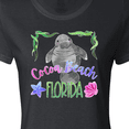 thumbnail image 4 of Inktastic Cocoa Beach Florida Cute Swimming Manatee Women's T-Shirt, 4 of 5