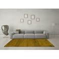 thumbnail image 3 of Ahgly Company Indoor Rectangle Abstract Yellow Modern Area Rugs, 2' x 3', 3 of 4