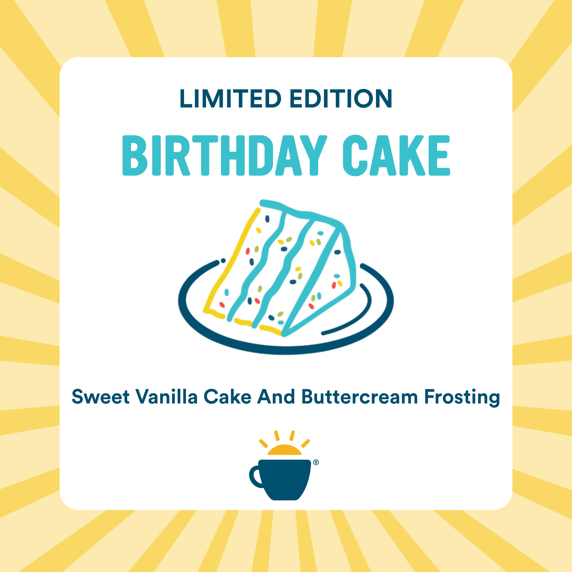 Cameron's Coffee Birthday Cake Flavored Light Roast Ground Arabica Coffee, Vanilla & Buttercream, 10 oz Bag