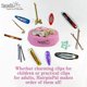 thumbnail image 2 of Soporte magnético para alfileres HairPinPal Raspberry Mauve, 2 of 7