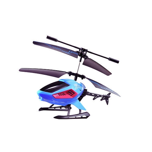Sky Rover Zenon Blue RC Helicopter Vehicle with Lights & Gyro Walmart