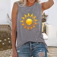 thumbnail image 2 of IROINNID Womens Casual Tank Tops Loose Fit Sleeveless Printed Tank Tops Under 10$, 2 of 2