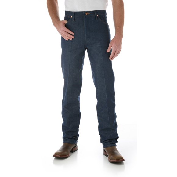 Wrangler Men's Cowboy Cut Original Fit Jean, Rigid Indigo, 36W x 34L