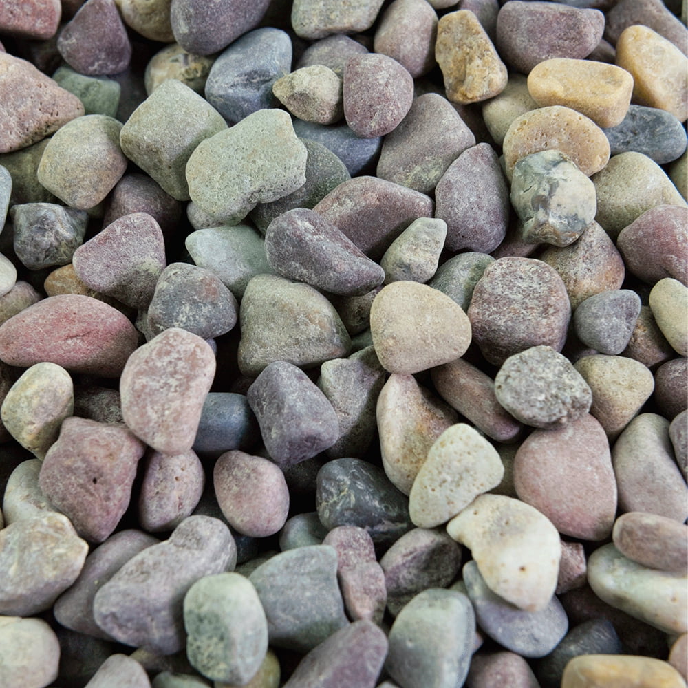 river rock in bags home depot
