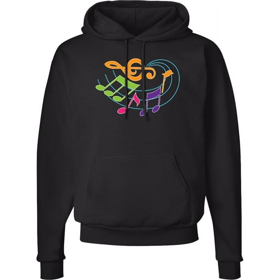 Inktastic Music Notes Musical Adult Hoodie Sweatshirt