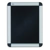 Quartet Improv Clip Frame Sign, 8 1/2" x 11", Tabletop/Wall Mount, Aluminum