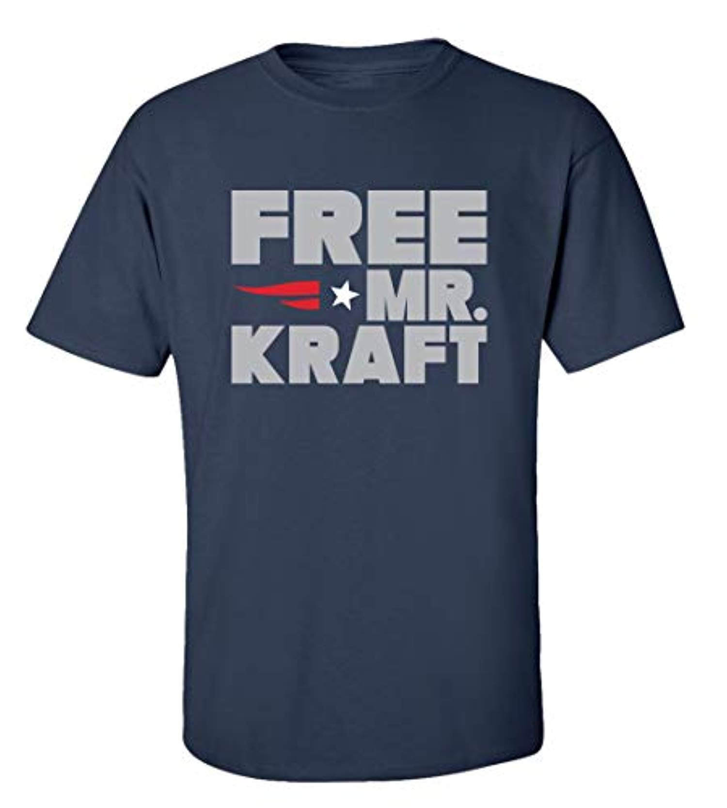 Funny Free Mr. Kraft Adult Short Sleeve Tee Shirt Navy - Bild 7 von 42